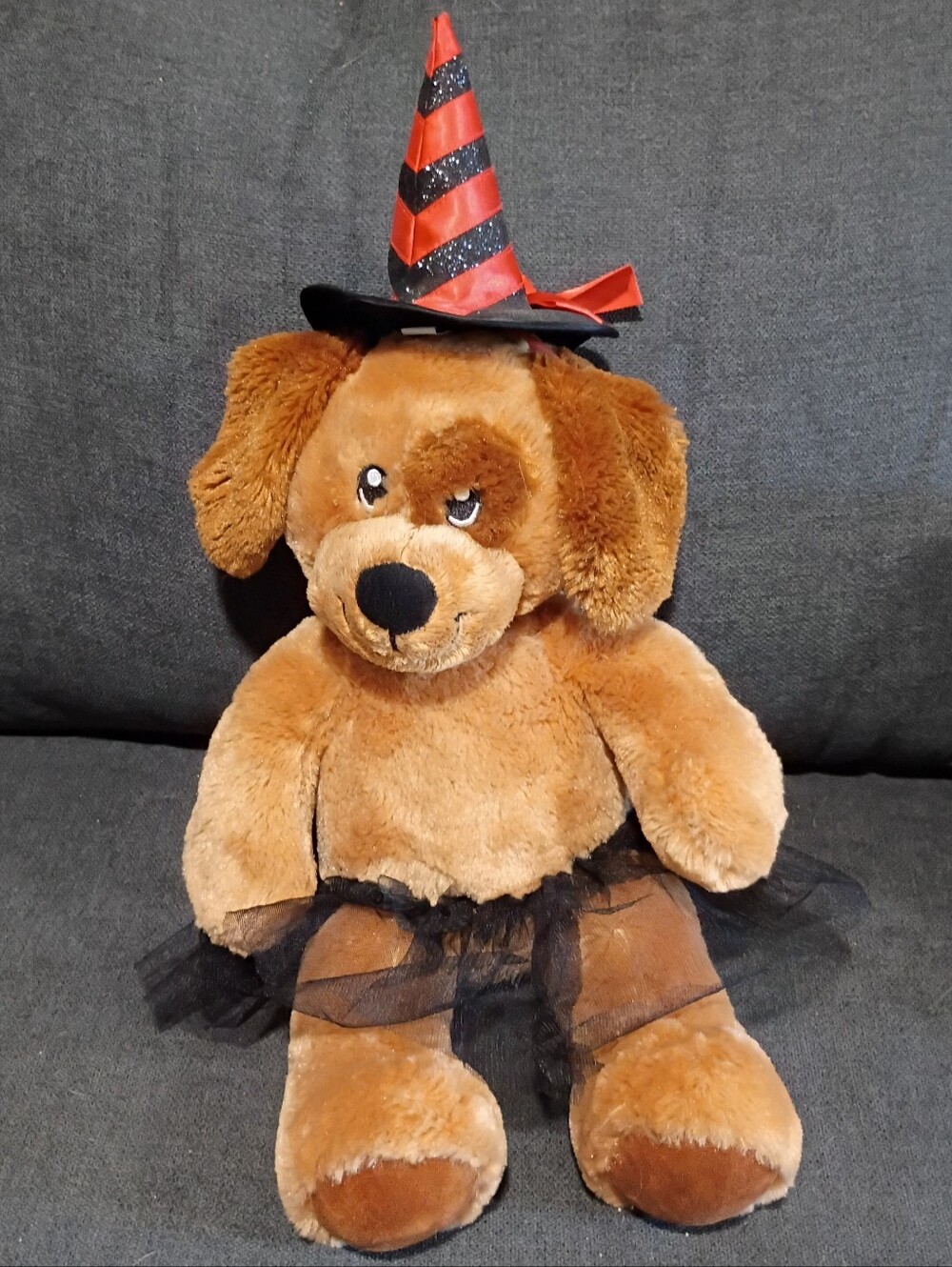 Build A Bear Halloween Witch Dog